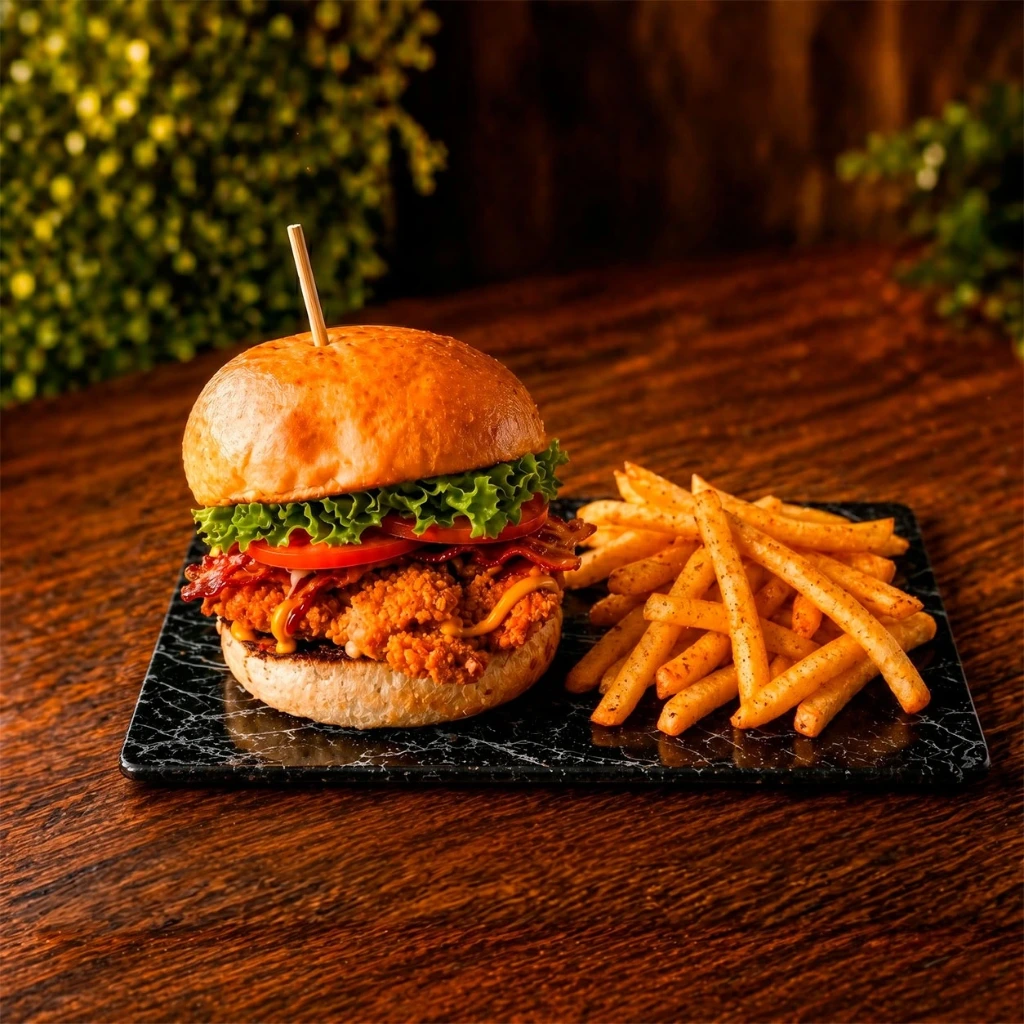 The Crispy Queen Burger