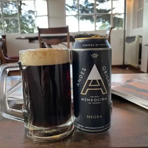 Cerveza Andes Origen  Negra Lata 473ml