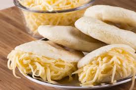 Arepa Queso y Vegetales 